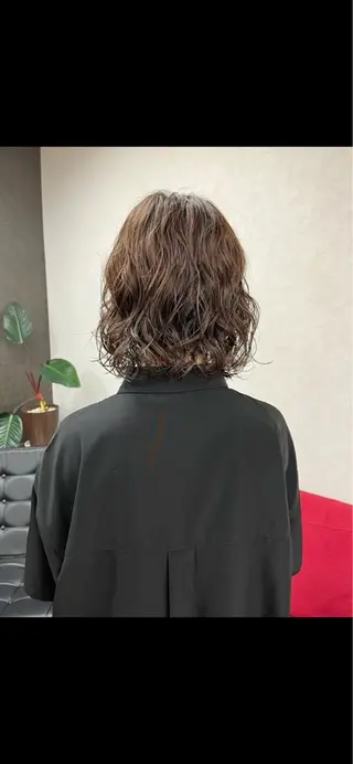 ショート パーマ nono/パーマ /顔まわりカット🐈のヘアスタイル