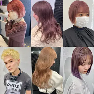 ミディアム カラー インナーカラー/レイ ヤーカット♡/マキシのヘアスタイル