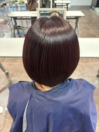 ショート little横浜所属・うる艶カラー⭐️ ミナトのヘアスタイル