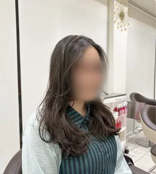 パーマ Ash 新小岩 🐈‍⬛中溝有紗🎀のヘアスタイル