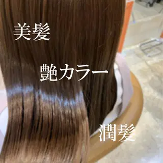 カラー 柔らかオリーブカラー 透明感カラー古澤羅威のヘアスタイル