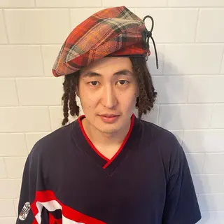 ミディアム カラー パーマ ヘアアレンジ メンズ キッズ ネイル マツエク・マツパ 中元 淳のヘアスタイル