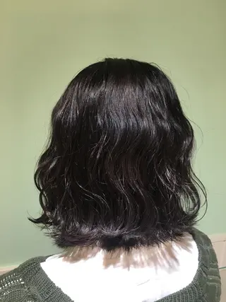 ミディアム 田中 未澪のヘアスタイル