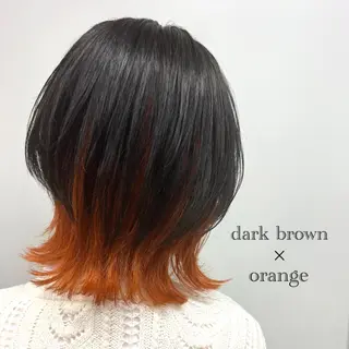 ミディアム カラー 🌸MaNO aya🌸のヘアスタイル