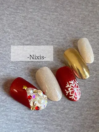 ネイル 大人キレイ 𝑁𝑖𝑥𝑖𝑠のネイルデザイン