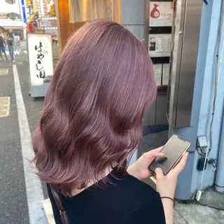 カラー MEI🎀垢抜けカラ ー🎀韓国styleのヘアスタイル