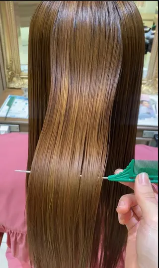 ロング パーマ 古川 琴美のヘアスタイル