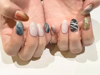 ネイル 舞田 苑香のネイルデザイン