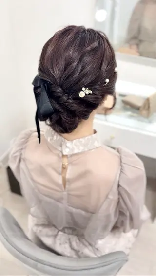 ヘアアレンジ ヘアセットサロン /上坪愛美のヘアスタイル