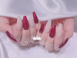 ネイル 長さだし専門店 M2　rikaのネイルデザイン