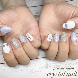 ネイル Crystal Nailのネイルデザイン