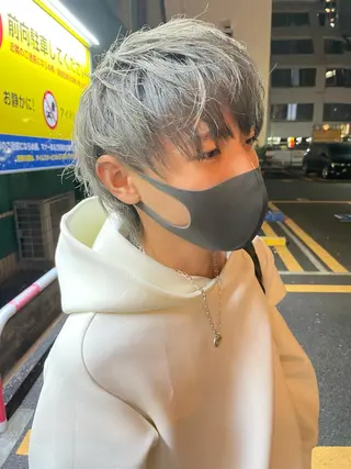 ショート メンズ メンズパーマ メンズ特化ryoのヘアスタイル