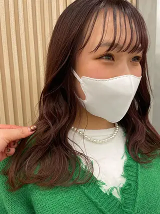 ロング レイヤー縮毛矯正 ささきすずね💗のヘアスタイル