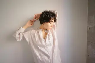 ショート カラー パーマ 【ヘアケア特化型】 newi天王寺のヘアスタイル