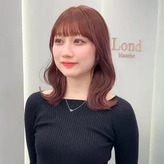 ミディアム 縮毛矯正/韓国ヘア /レイヤー🎀ミズキのヘアスタイル