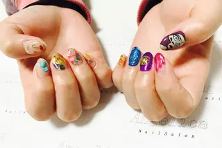 ネイル Angelica ネイリストのネイルデザイン