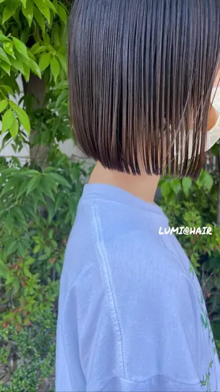 ショート カラー 渡辺 瑠美のヘアスタイル