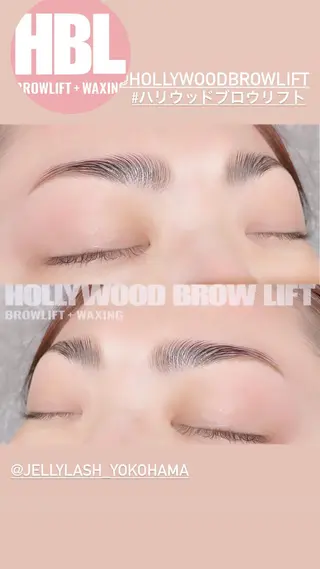 アイブロウ 𝕁𝔼𝕃𝕃𝕐 𝕃𝔸𝕊ℍのマツエク・マツパデザイン