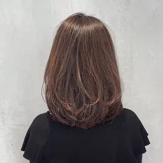 ミディアム カラー DX SHARE SALON所属・matka白髪ぼかし 大人ヘア/KEIKOのヘアスタイル