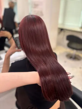 ロング ♥️韓国/ガーリー 暖色misa♥️のヘアスタイル