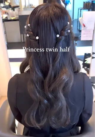 ヘアアレンジ 仲西 愛鈴のヘアスタイル