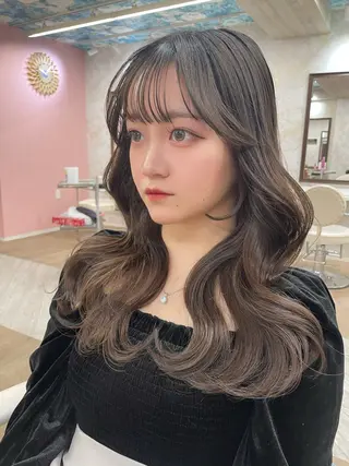 ロング カラー 韓国ヘア×髪質改善 /takatoのヘアスタイル