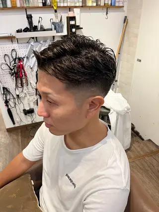 ショート メンズ 吹田/岸辺/宇津 太喜のヘアスタイル