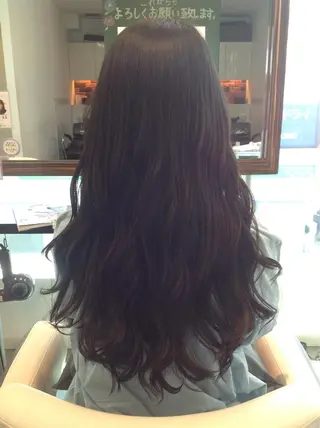 ロング 榎園 由美のヘアスタイル