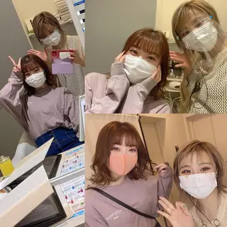 ショート カラー メンズ キッズ ✂︎ショート、ボブ、 レイヤー🩵YUMIのヘアスタイル