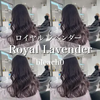 ロング カラー ［銀座］淡色 ラベンダー🫧大村のヘアスタイル