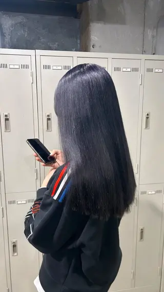 ロング カラー IS所属・横浜美容室/透明感 カラー/レイヤーのヘアスタイル