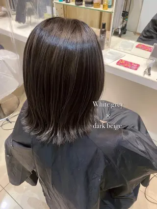 ミディアム カラー はだゆうき @hadadan08のヘアスタイル