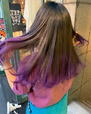 セミロング カラー ピンクベージュ/新潟 万代/高橋桃葉🍑のヘアスタイル