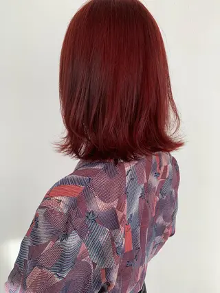 ミディアム karen ☺︎のヘアスタイル