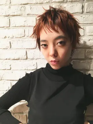 ショート 🌸ハイトーン 新田　廉 🌸のヘアスタイル