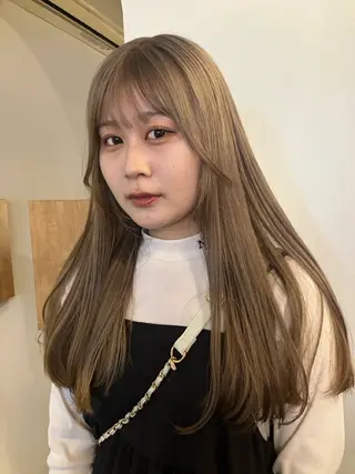 ロング カラー loty hair design所属・SEIRA🤍 レイヤーカットのヘアスタイル