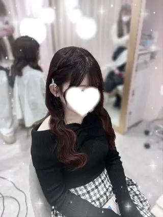 ヘアアレンジ lien momoのヘアスタイル