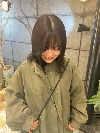 ミディアム オシャレデザイン 🧺🪽/SHUNOのヘアスタイル