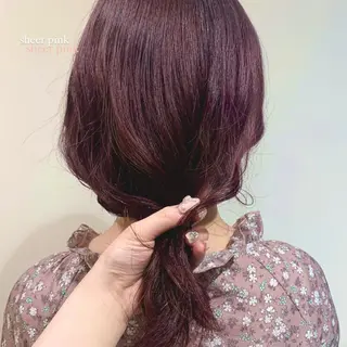 セミロング AI TOKYO S所属・mizuki 【韓国レイヤー】のヘアスタイル