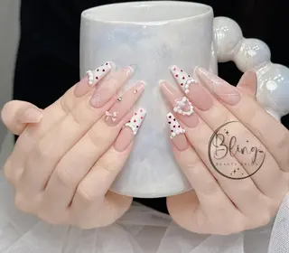 ロング カラー Bling Salonのネイルデザイン