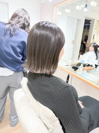 ミディアム カラー ✨カラー支持No.1 🧸ワキ カナコ🧸のヘアスタイル