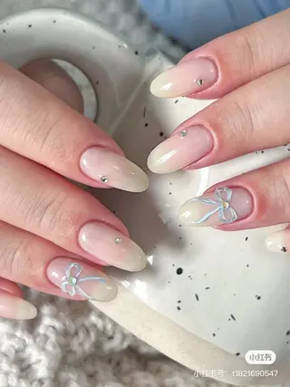 ネイル By moonネイル 🌷ワンホン/韓国風のネイルデザイン