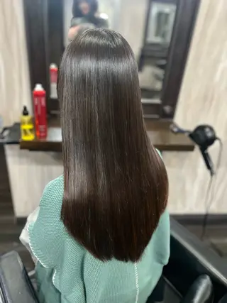 セミロング HAIR SALON M Fes 池袋所属・韓国風艶髪✨ 高松静香☑️のヘアスタイル