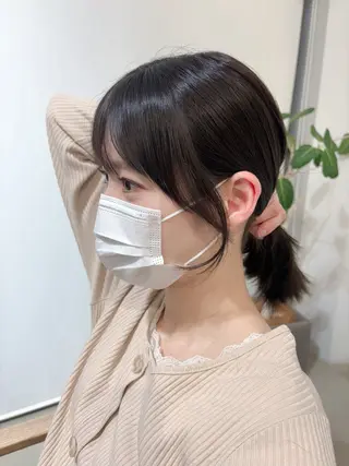 ショート yui/色気カラー /暖色カラーのヘアスタイル