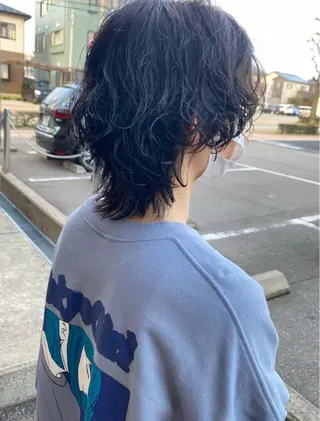 パーマ 南 妃那のヘアスタイル