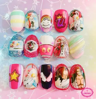 ネイル CROWN プライベートサロンのネイルデザイン