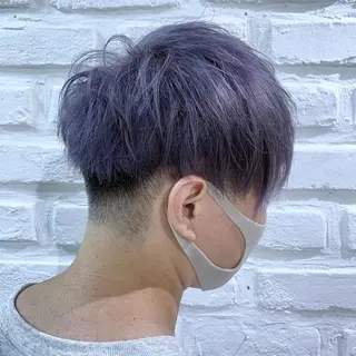 ショート カラー メンズ 【髪質改善】 kasumi🌷🌷のヘアスタイル