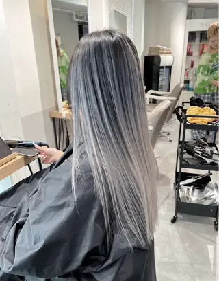 ロング カラー ROBIN所属・指名数No.1 /NAOYAのヘアスタイル