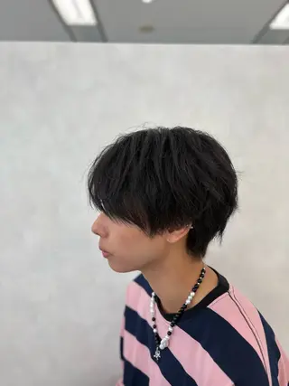 ショート メンズ 神農 慶のヘアスタイル