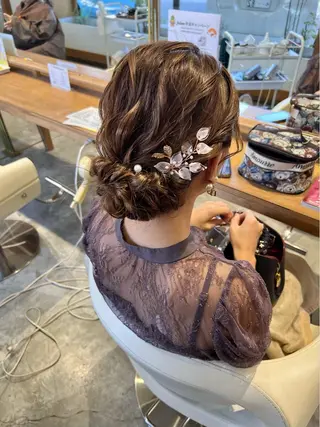 ヘアアレンジ フラム所属・WATANABE MISAKIのヘアスタイル